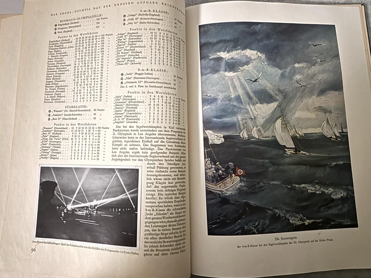德1936年原品奥运会烟卡册上下册整套