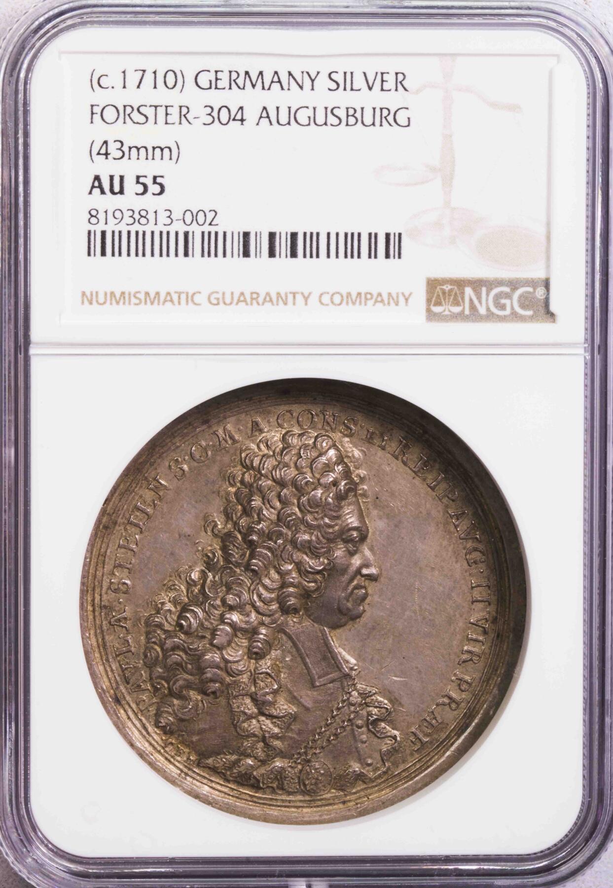 NGC-AU55 1710神罗统治下的奥格斯堡大卷毛肖像 冠军