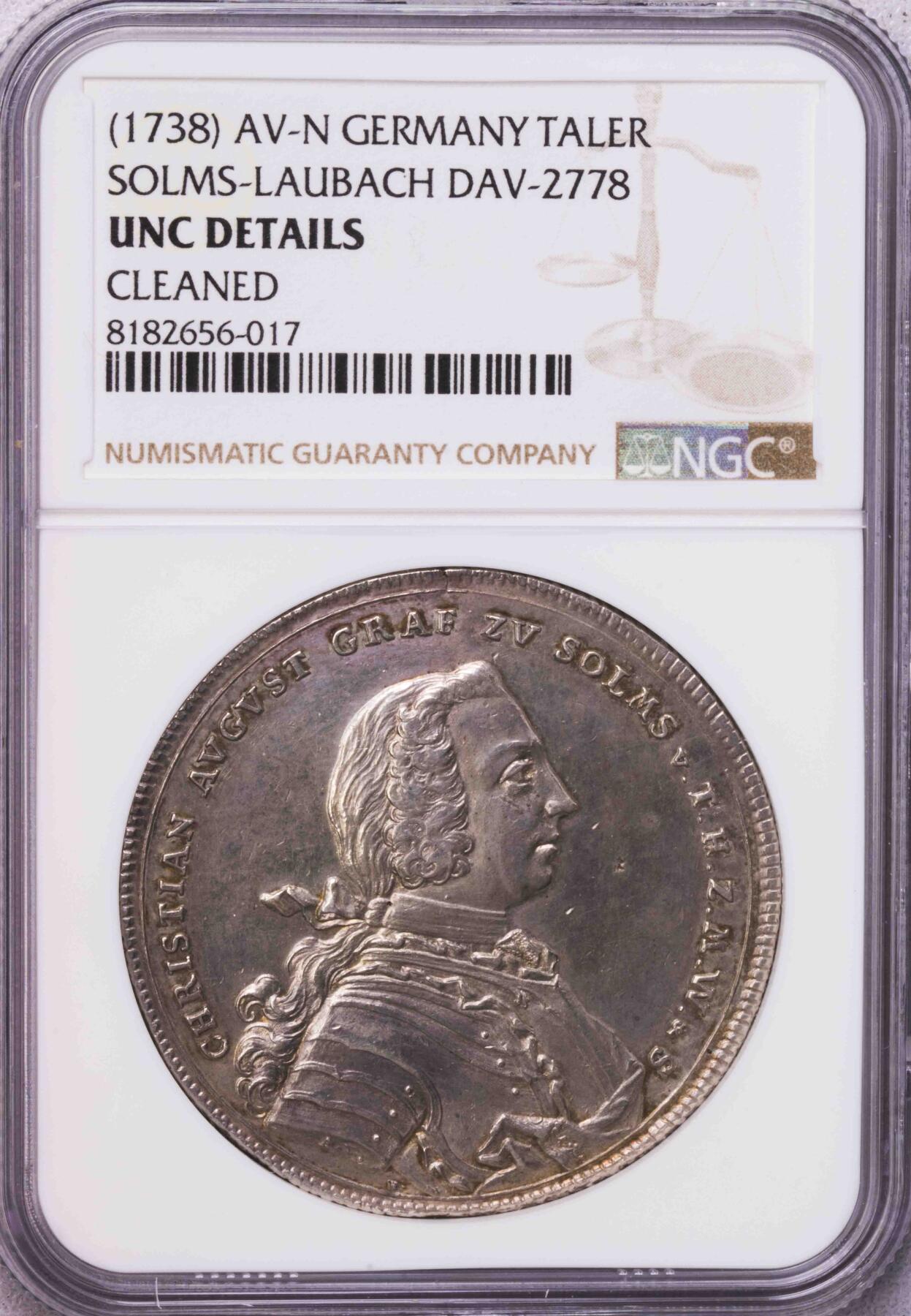 NGC-UNCD 1738索尔慕斯兰巴赫城市景观泰勒 少见品种