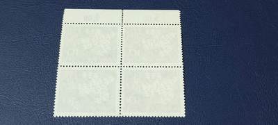 德国邮票专场，都是四方联 德国邮票四方联一张，1961年发行，欧罗巴  和平鸽。品相如图