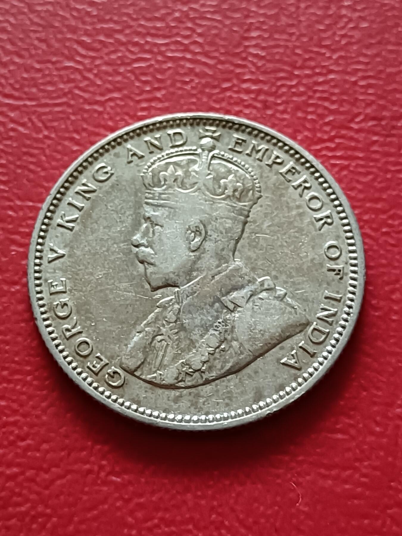 【云涧收藏】第二十一场 英属海峡乔治五世1927年20分银币，带光极美品