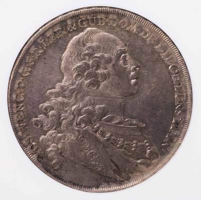 NGC-MS62 1758列支敦士登公国约瑟夫维泽尔亲王 季军 - NGC-MS62 1758列支敦士登公国约瑟夫维泽尔亲王 季军