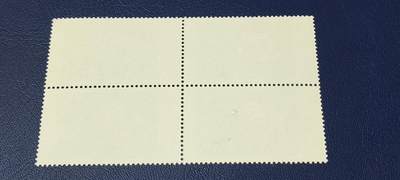 德国邮票专场，都是四方联 德国邮票四方联一张，1975年发行，世界冰球锦标赛。品相如图