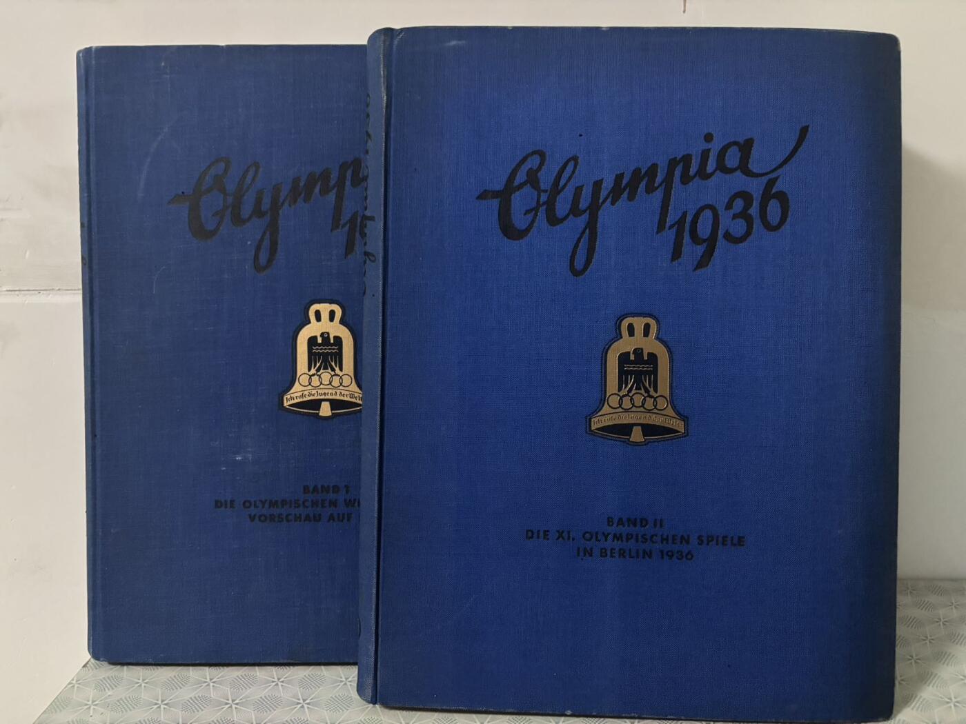 德1936年原品奥运会烟卡册上下册整套