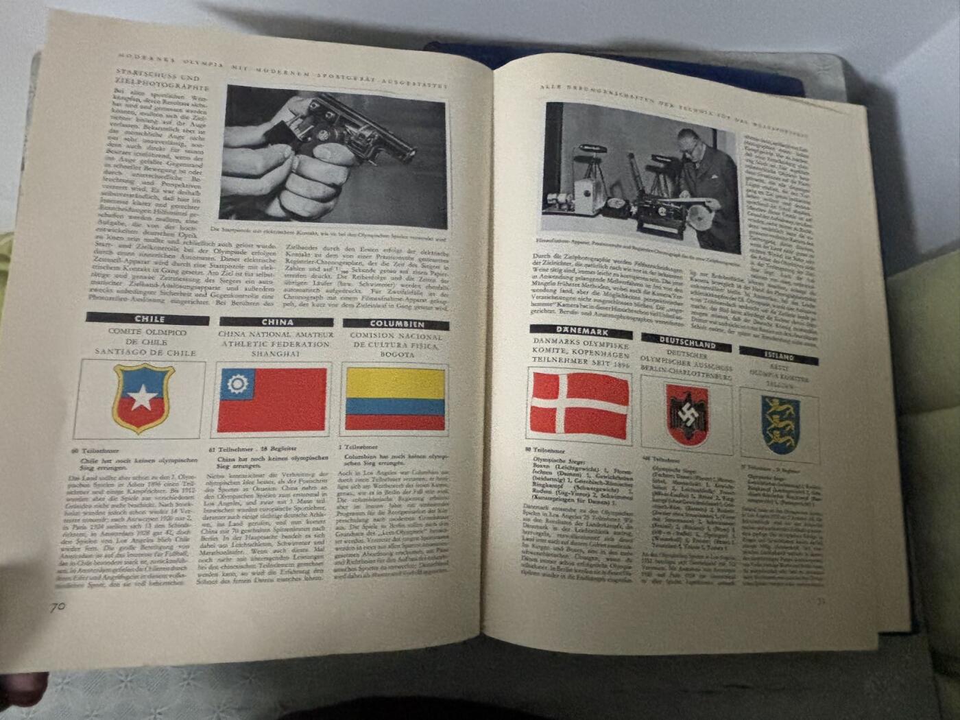 德1936年原品奥运会烟卡册上下册整套