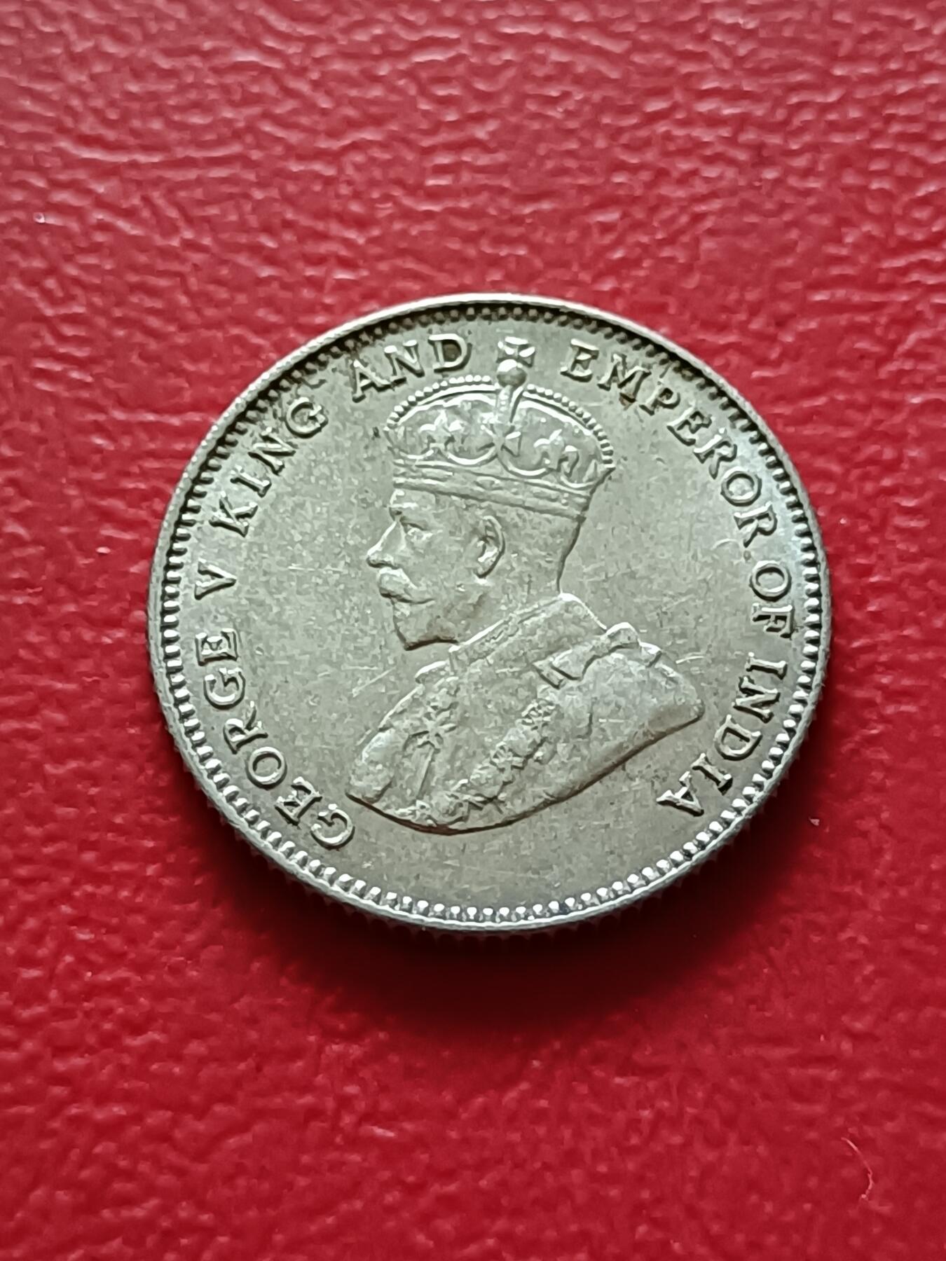 【云涧收藏】第二十一场 英属海峡乔治五世1927年10分银币，极美品