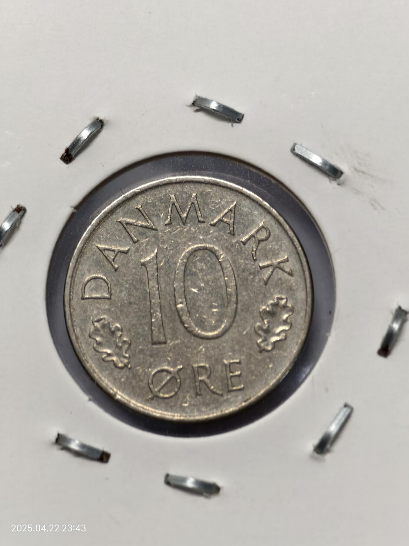 思丞收藏　外国散币第14场  0元起拍 可预留 无佣金 丹麦1975