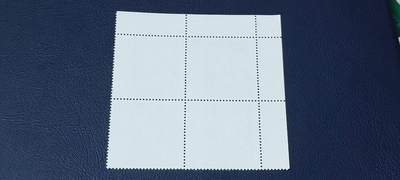 德国邮票专场，都是四方联 德国邮票四方联一张，1993年发行，雕刻家  画家  汉斯.莱普诞生一百周年。品相如图