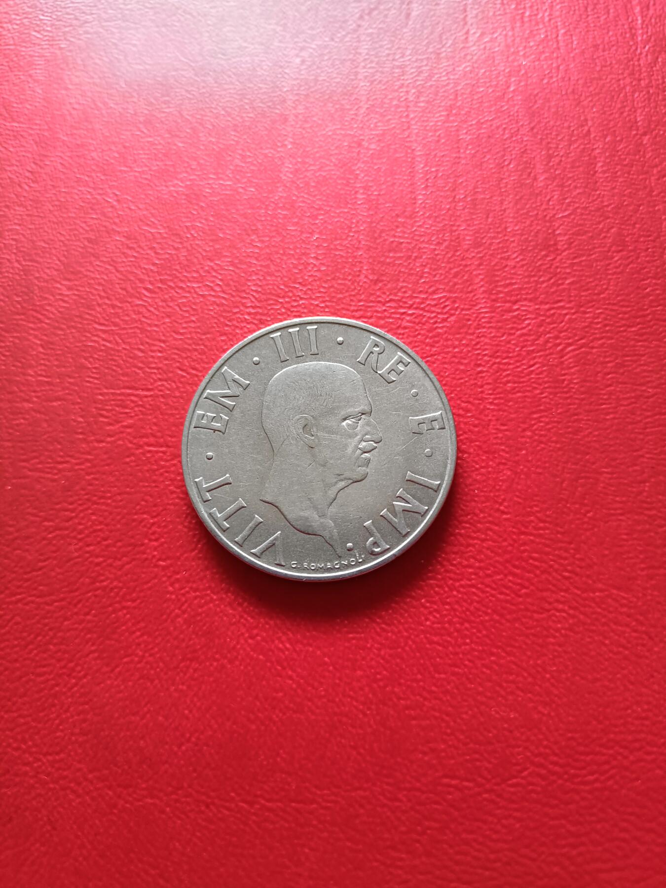 【云涧收藏】第二十一场 意大利1939年2里拉，极美品