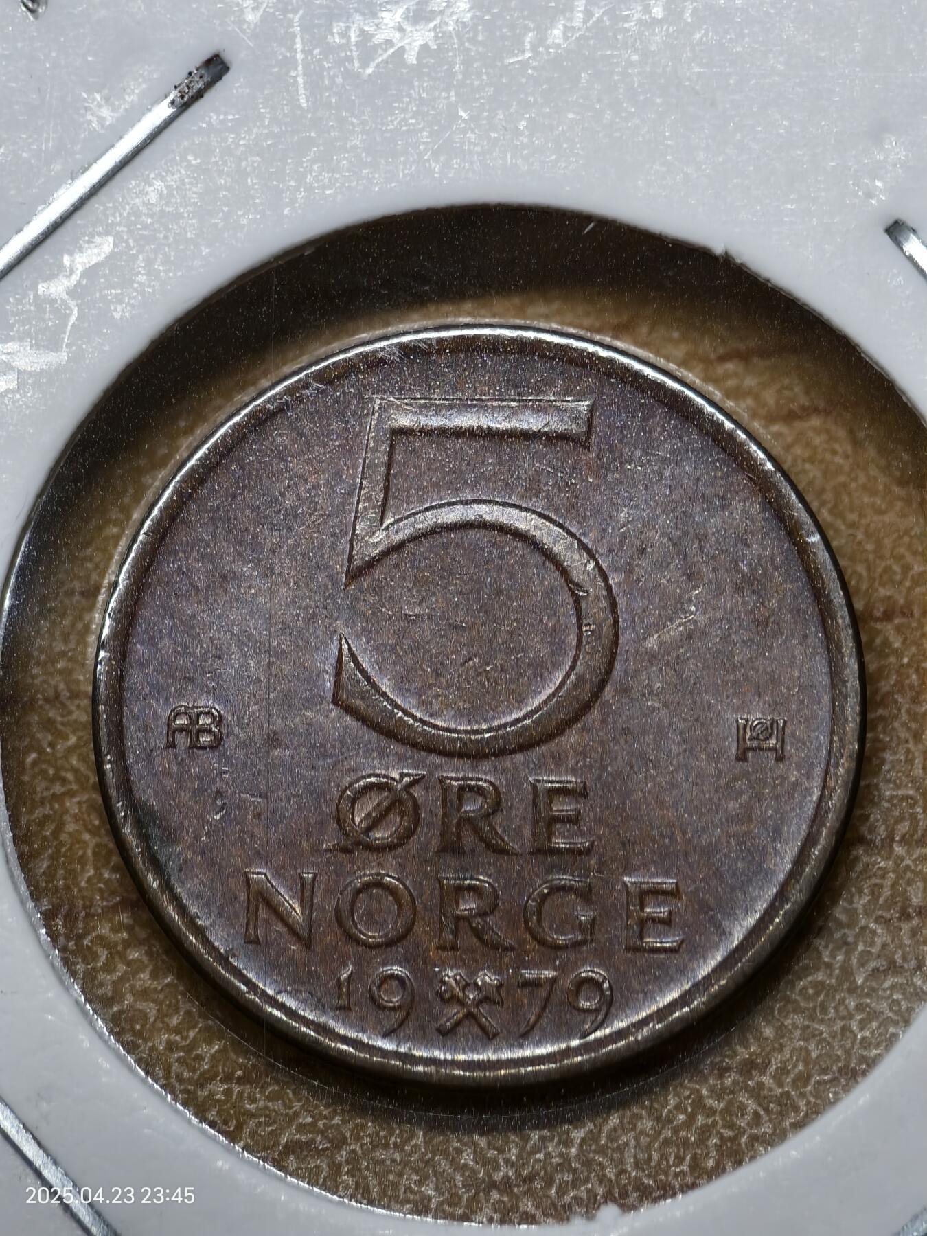 思丞收藏　外国散币第14场  0元起拍 可预留 无佣金 挪威1979