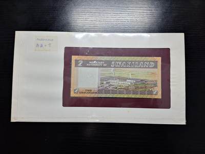 博彦收藏 BON 4月29日 8点 钱币专场 斯威士兰 2元UNC 钱币邮票纪念册有黄