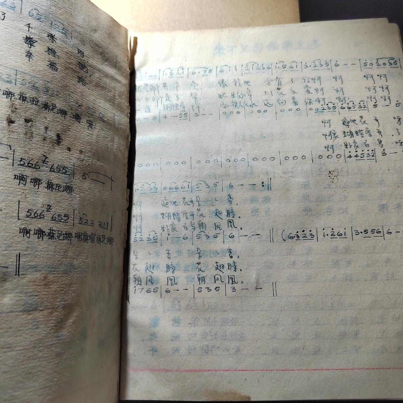 PCAI钱币24-337  纸币纸品票据小专场 1966-1976时期的歌本