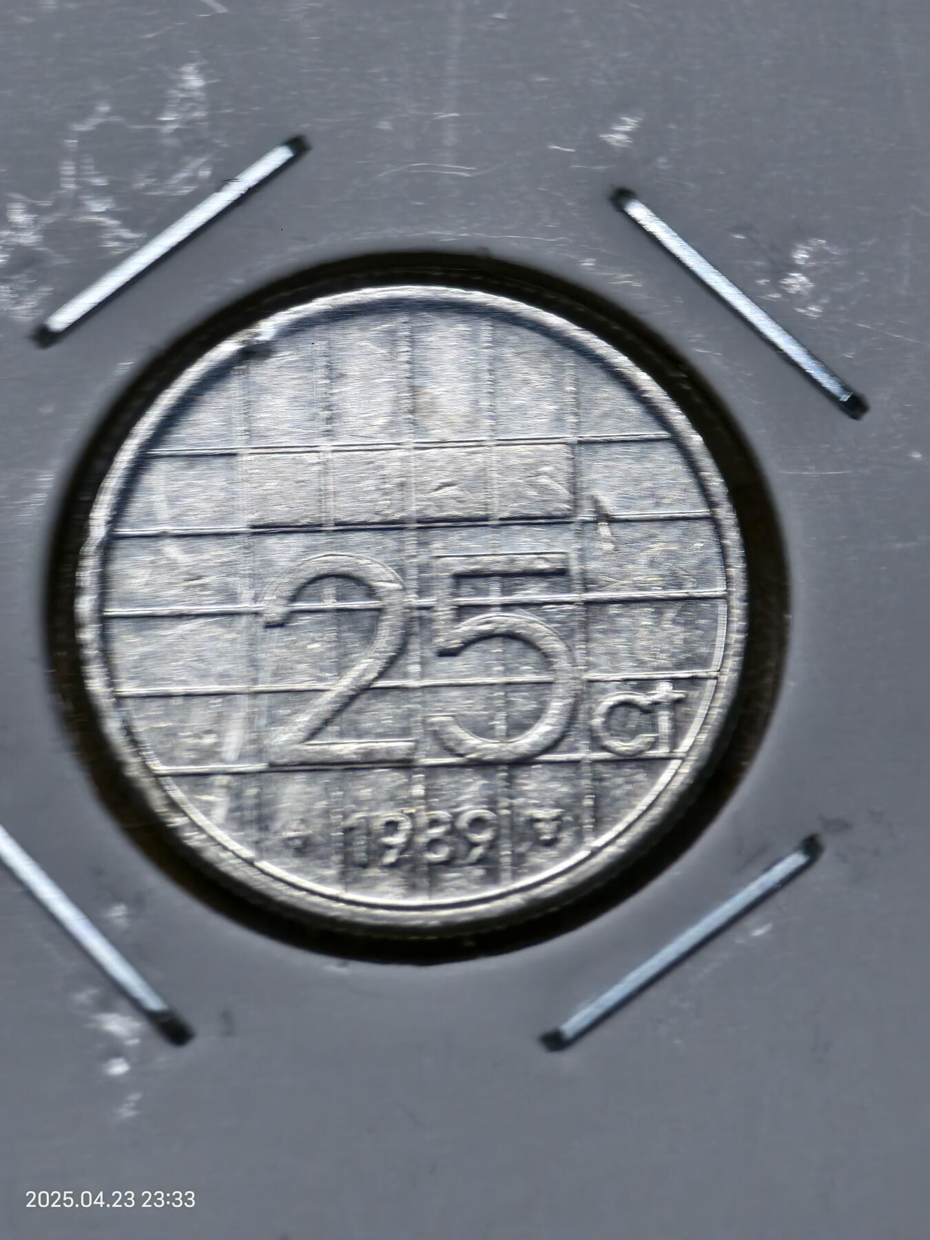 思丞收藏　外国散币第14场  0元起拍 可预留 无佣金 荷兰1989