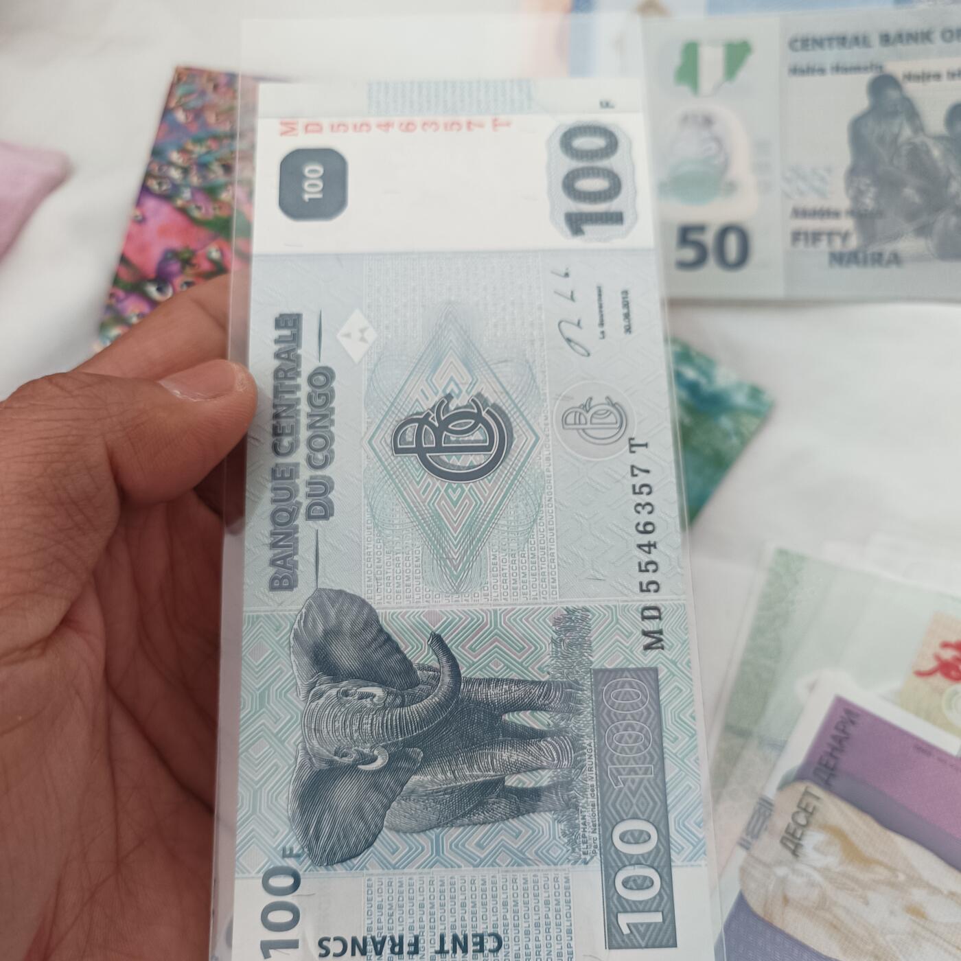 泡泡币外币第二十一场可代拍15038385335微信 刚果金