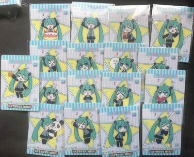 【现货】卡卡沃 初音未来 Q版 17张 全套 - 【现货】卡卡沃 初音未来 Q版 17张 全套