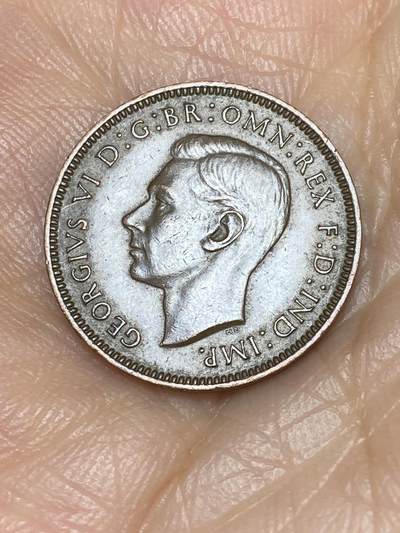 2025年第三十三场(总第五十九场）外国好品散币(免佣金) - 熟美光润英国🇬🇧1942年1法新(乔治六世前期印度皇帝加字版)