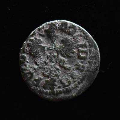 【良泉】第三十二期【直播场】5月8日晚19.30点开拍！200组，西方古代钱币、日本杂项专场 - 公元1664年【波兰立陶宛联邦】约翰二世·卡齐米尔·瓦萨“波兰鹰”铜希林，1.08克