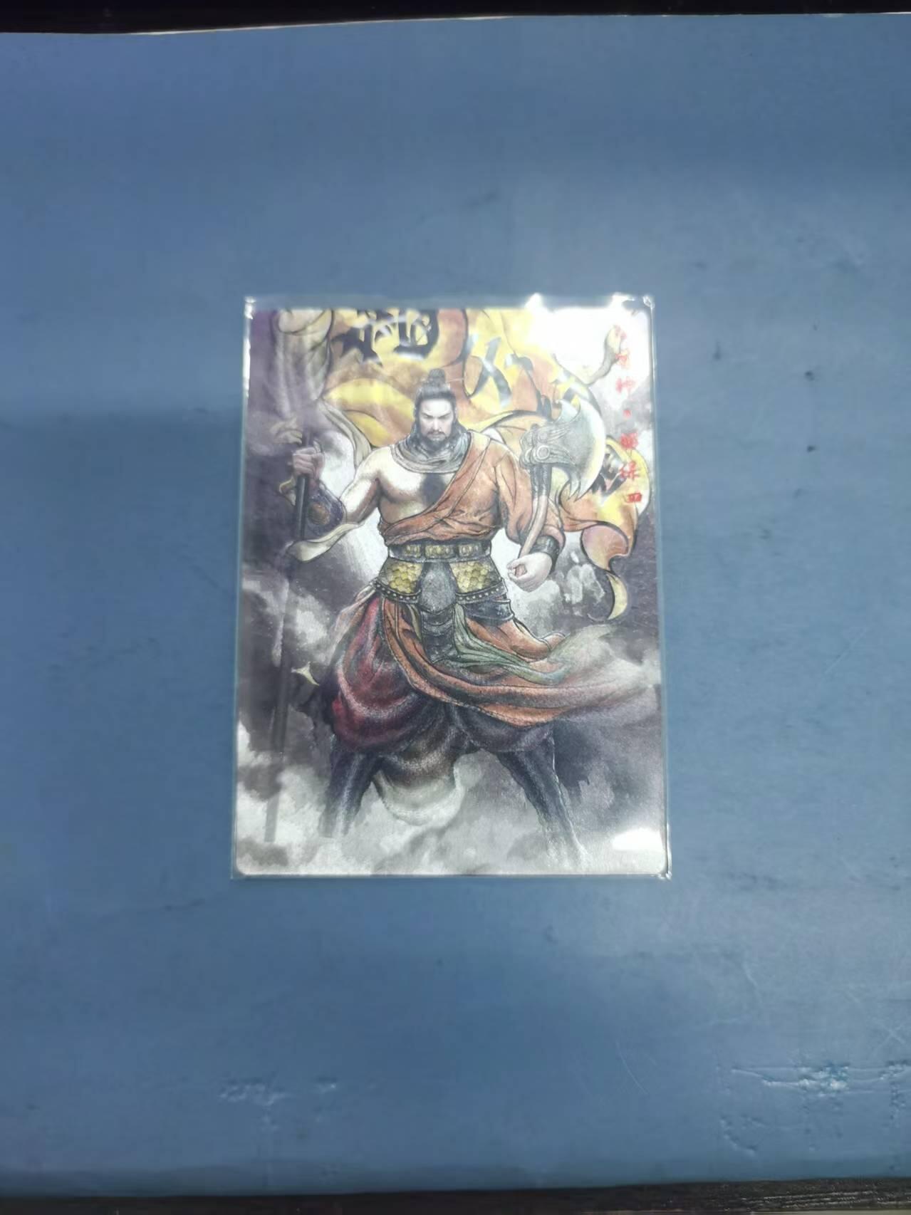 光影卡牌第11期，亲签卡，古风美女卡，各家套卡，持续收拍品 张建东水浒郁保四，水墨粗闪限编006/009，收藏佳品