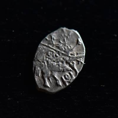 【良泉】第三十二期【直播场】5月8日晚19.30点开拍！200组，西方古代钱币、日本杂项专场 - 公元1613-1640年【俄罗斯】罗曼诺夫王朝的开创者——米哈伊尔·费奥多罗维奇发行，1戈比银币，0.46克