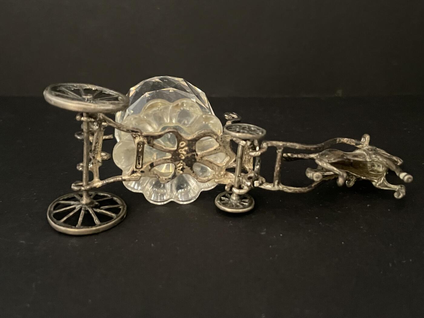 海外回流精品专场（鸽子请绕行） 法国回流银水晶马车