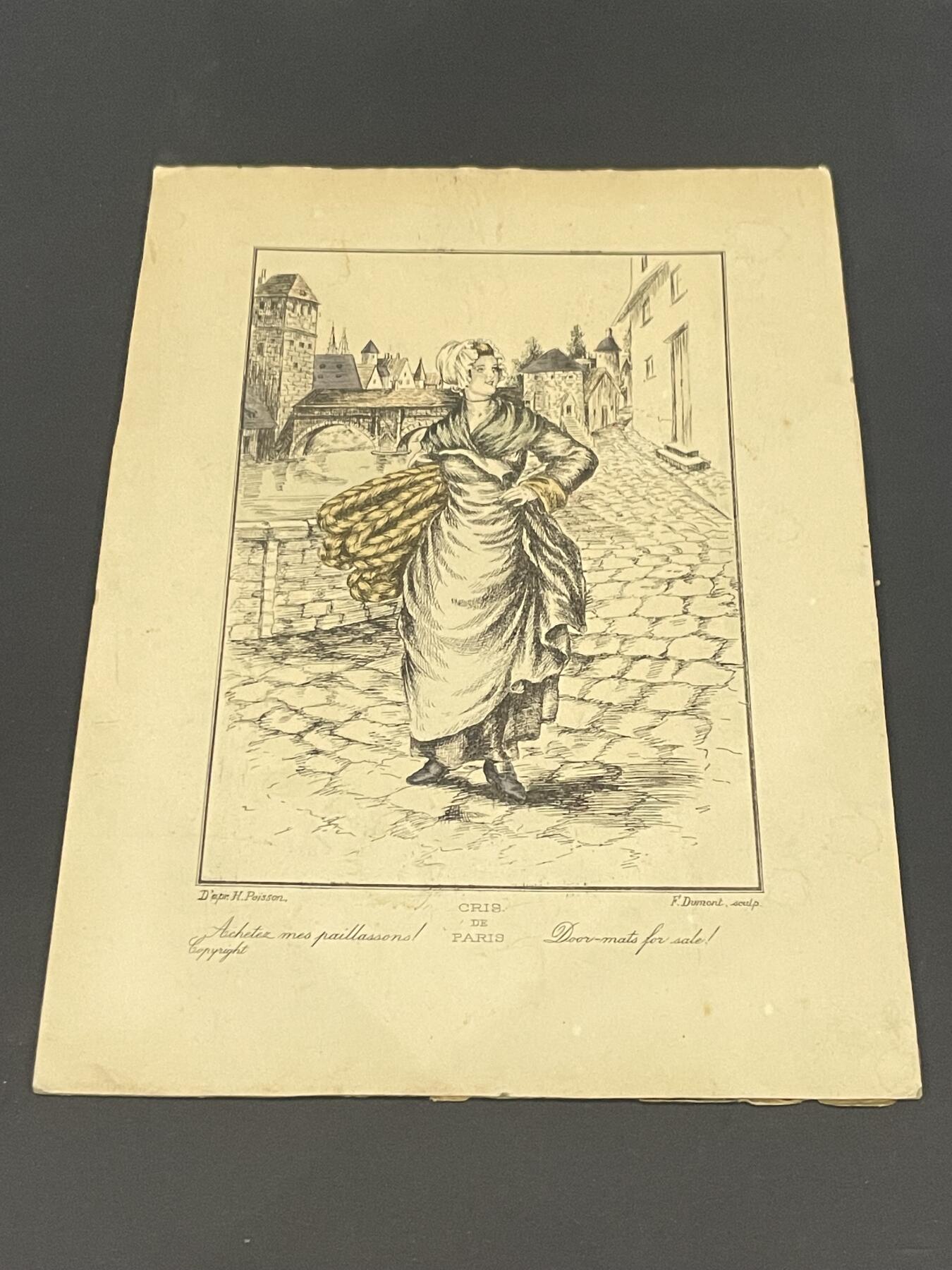 海外回流精品拍卖 法国回流19世纪版画