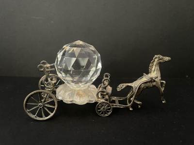 海外回流精品专场（鸽子请绕行） - 法国回流银水晶马车