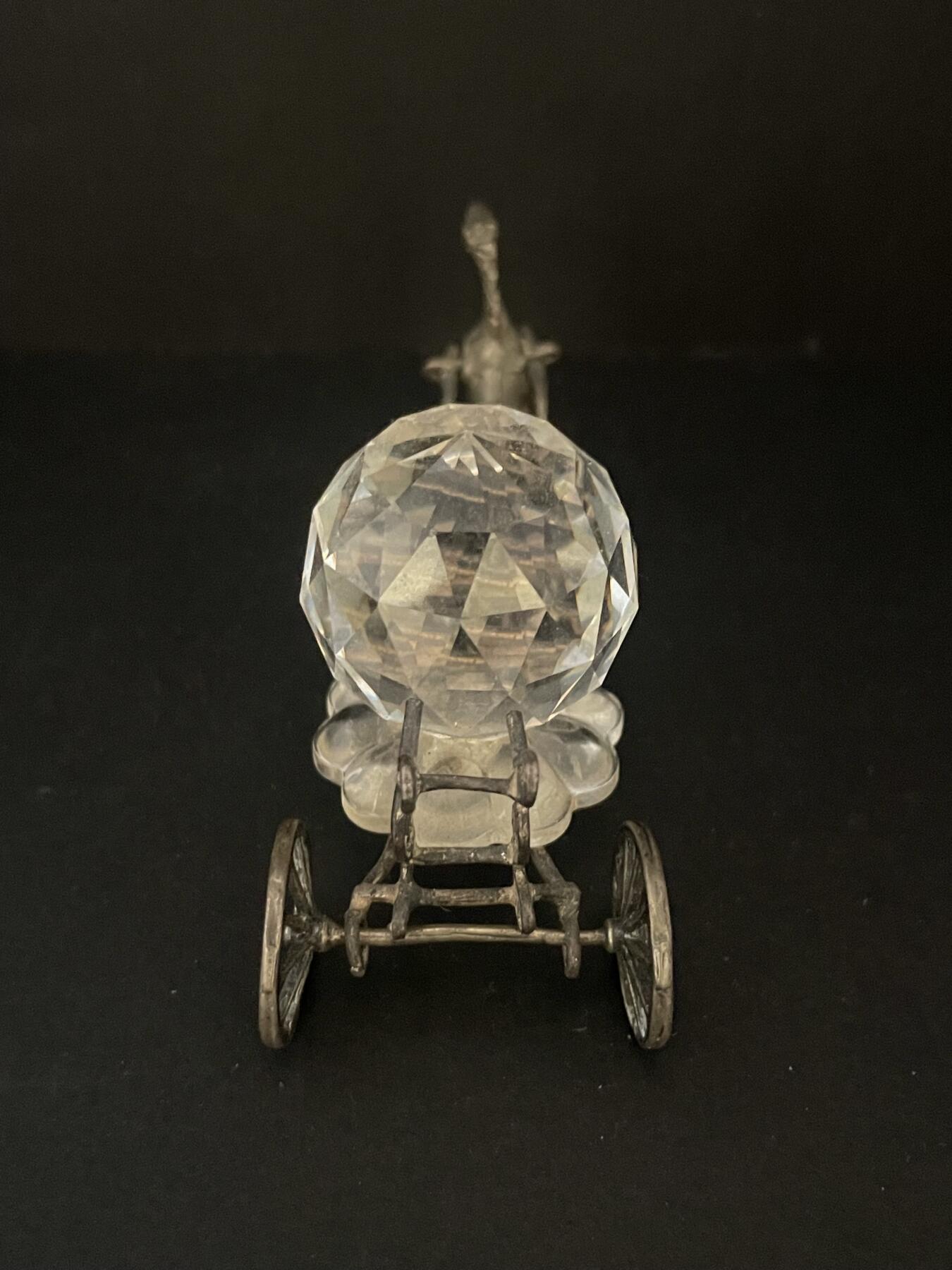 海外回流精品专场（鸽子请绕行） 法国回流银水晶马车