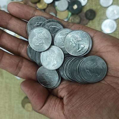 泡泡币外币第二十五场可代拍15038385335微信 - 美国20个