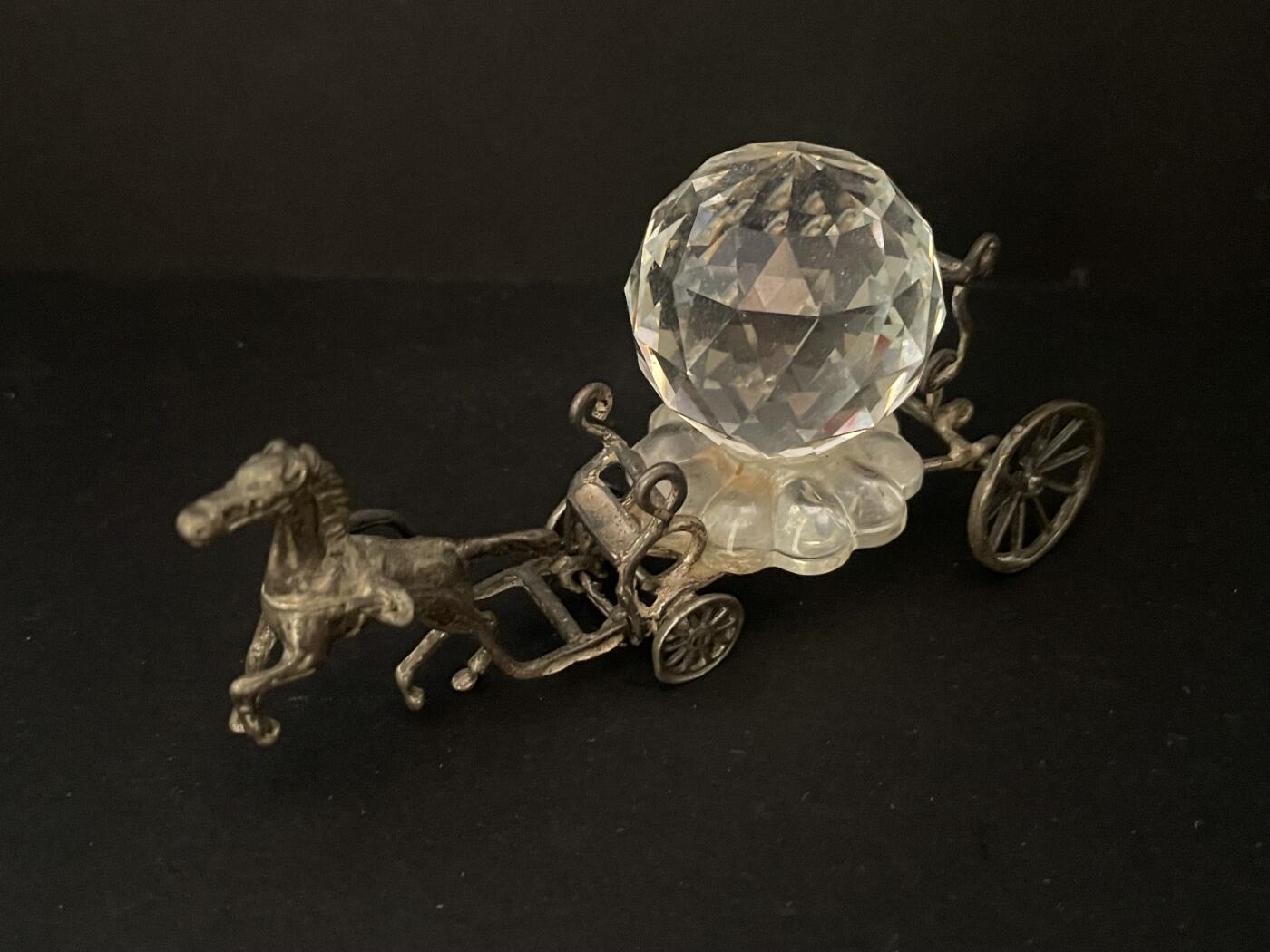 海外回流精品专场（鸽子请绕行） 法国回流银水晶马车