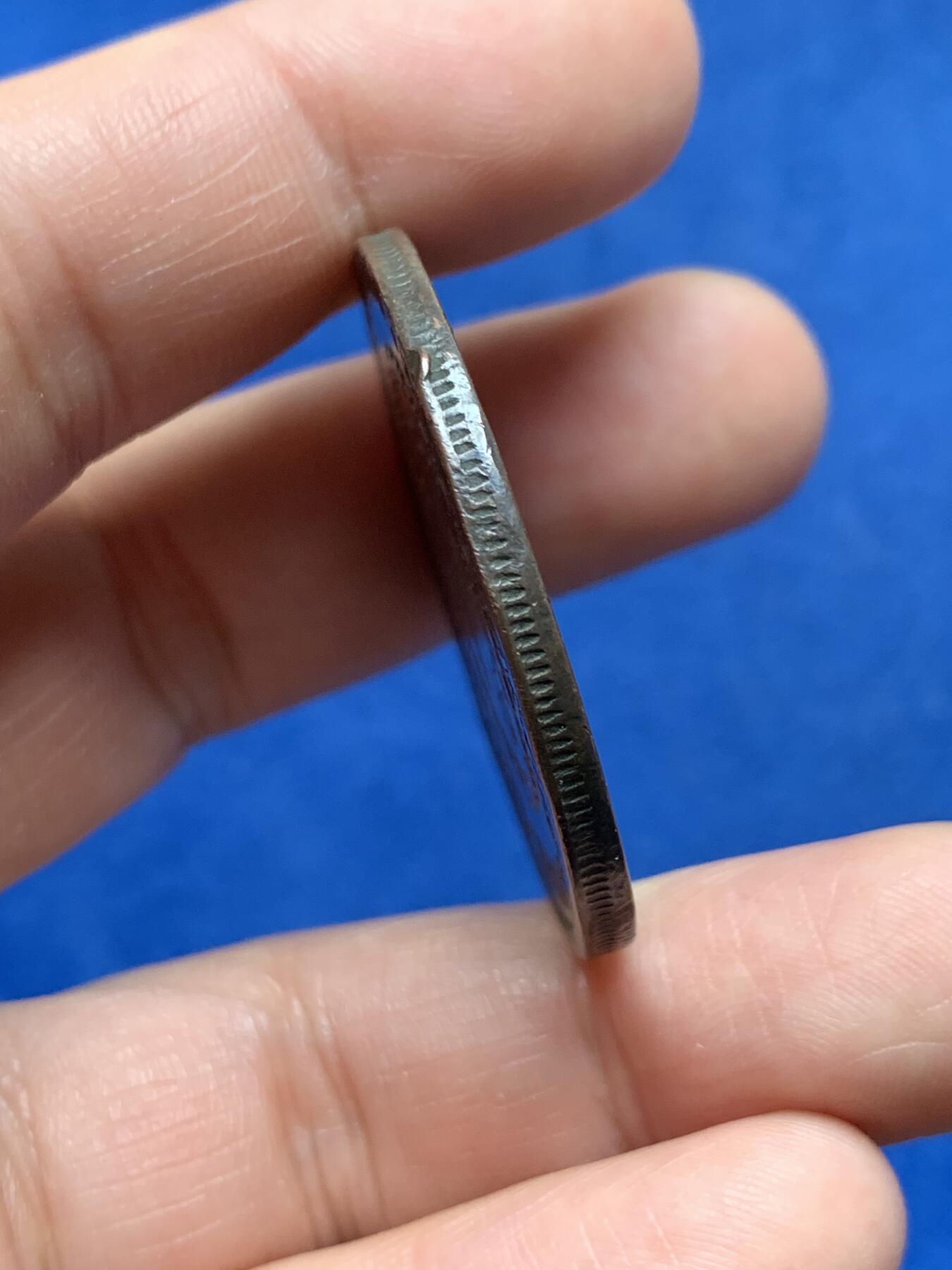 《竞宝斋》第377场 周日，周一 2场连拍 （全场包邮） 巴西1828大铜币加盖