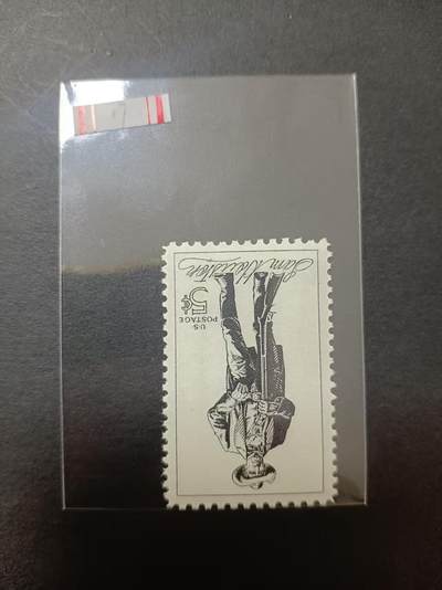 0拍押金0邮     美国上世纪60年代单枚套票 1964.1.10 ，萨姆﹒休斯顿逝世百年，纪念邮票，单枚成套，全新