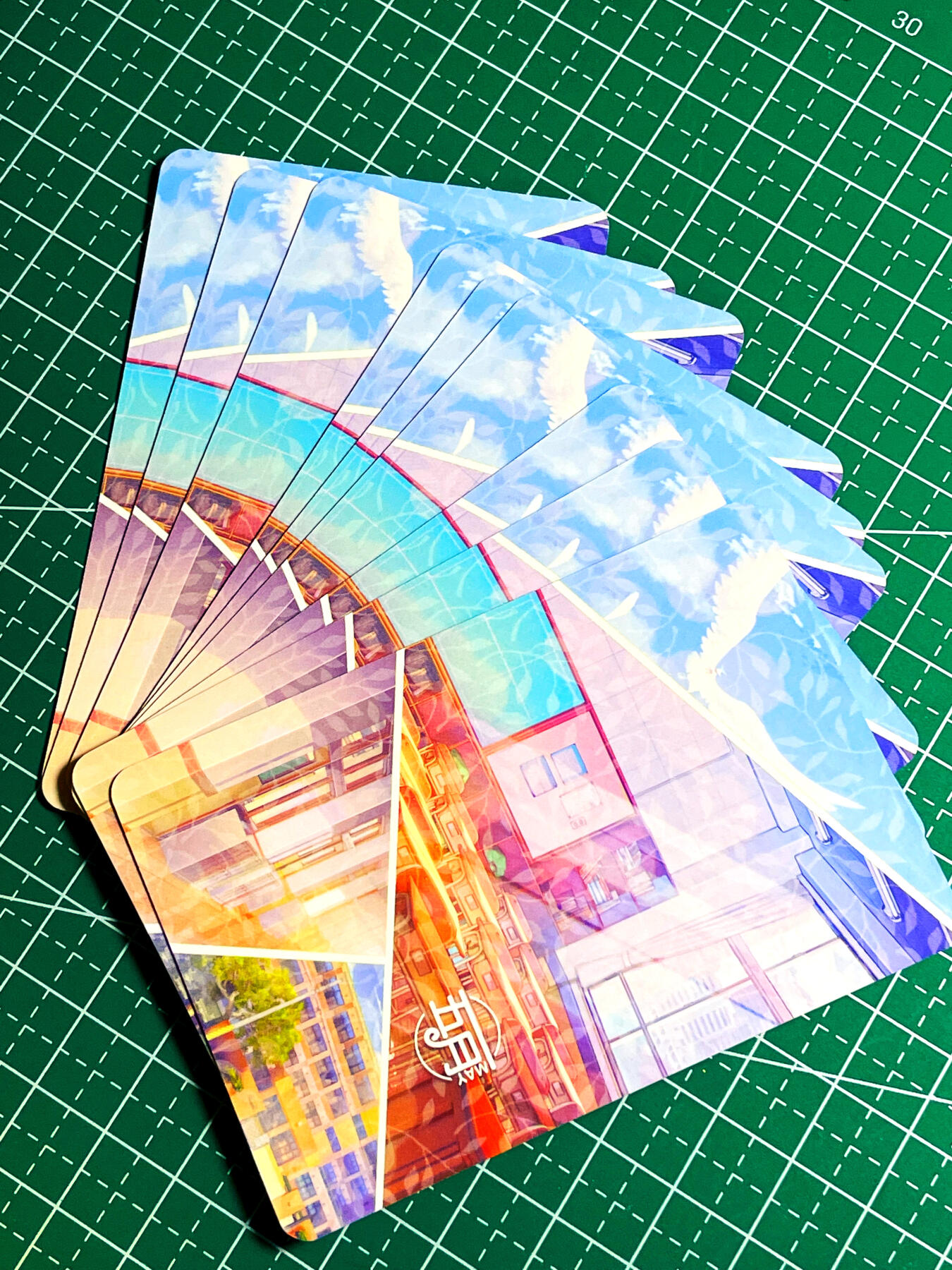 显眼宝 第12期  都是自己收藏的卡牌～ card卡牌   小学妹第一弹黑丝9张   粗闪卡  小卡尺寸