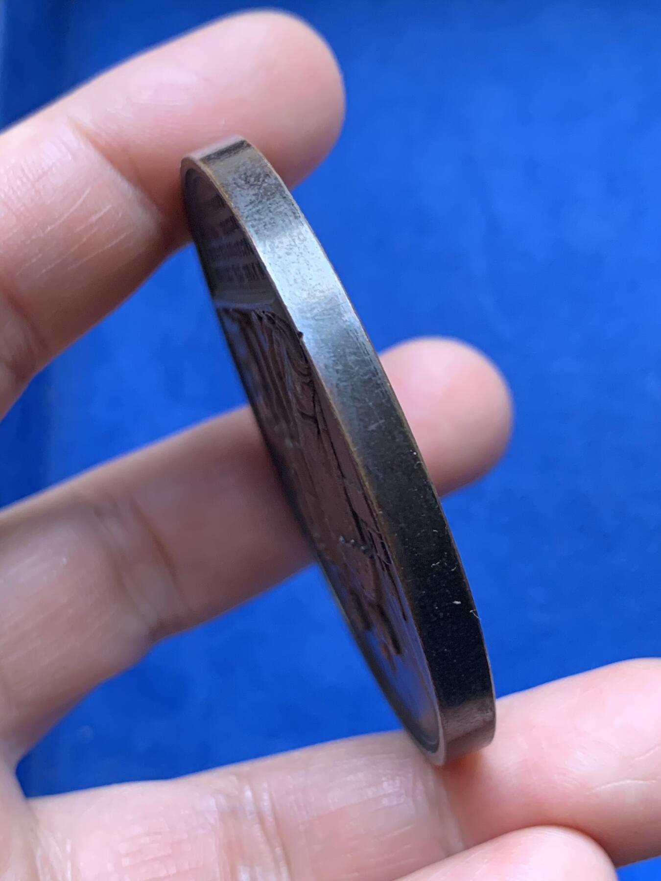 《竞宝斋》第377场 周日，周一 2场连拍 （全场包邮） 1827年意大利剧作家乔瓦尼·巴蒂斯塔·尼科里尼铜章，83.2g，55.6mm，Giuseppe Girometti雕刻，背面服饰雕刻精细！