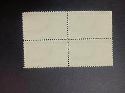 0拍押金0邮     美国上世纪60年代单枚套票 1968.10.1 ，阿肯色河商业通航，纪念邮票，单枚成套，四方联，全新