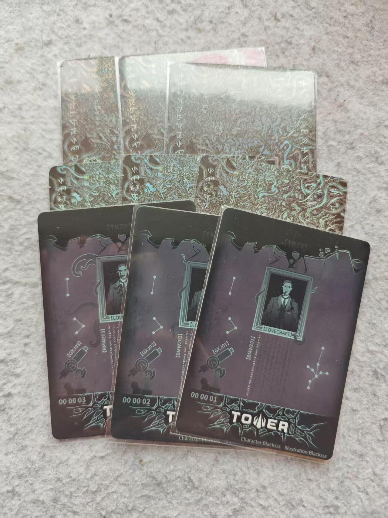 龙虎卡牌第IIIXV场 （无佣金，满120包邮，欢迎送拍） 彩闪9张 展会纪念 失落的迷塔 九宫