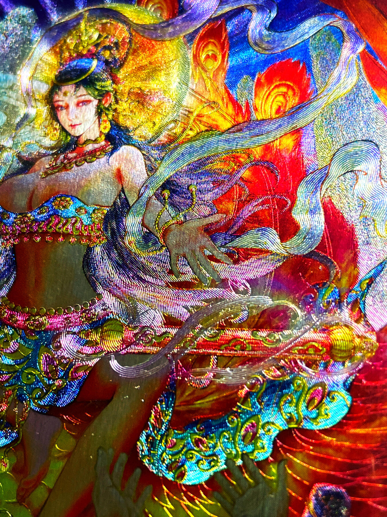 显眼宝 第12期  都是自己收藏的卡牌～ 卡玩帕克 单卡 九天玄女 超级无敌绚丽