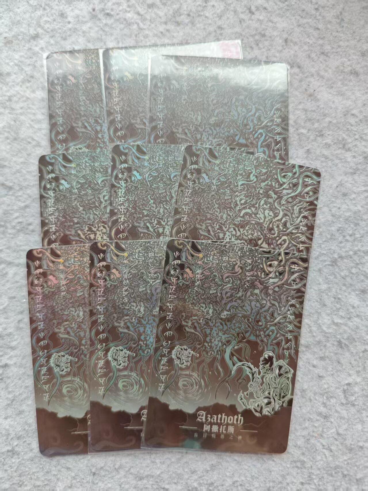 龙虎卡牌第IIIXV场 （无佣金，满120包邮，欢迎送拍） 彩闪9张 展会纪念 失落的迷塔 九宫