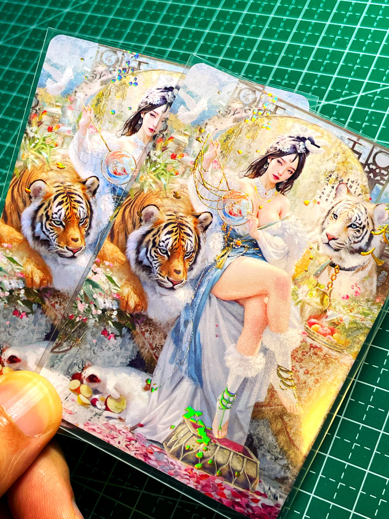 显眼宝 第12期  都是自己收藏的卡牌～ 燎原 妖姬传 地涌夫人 傲娇女王！表情包角色 幻普一对
