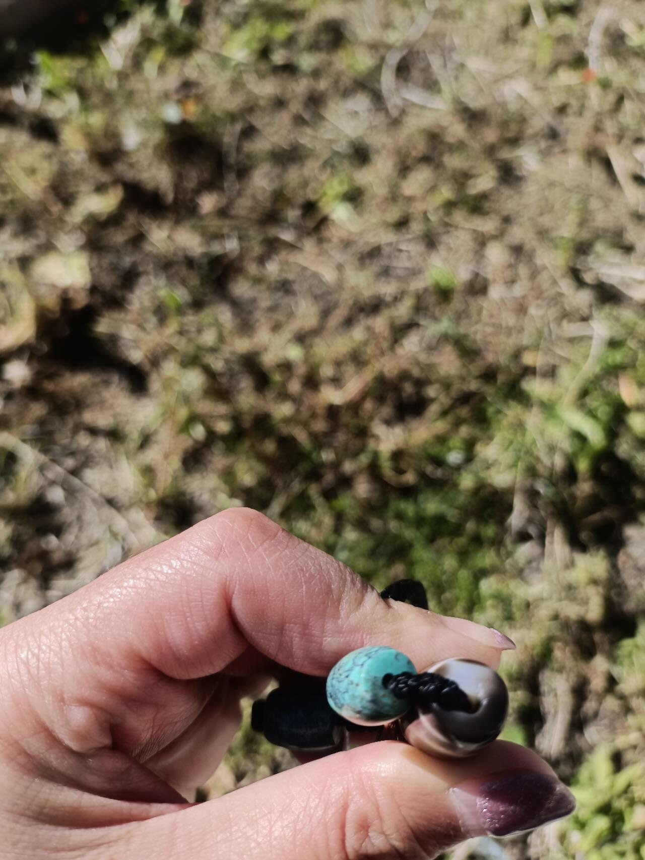 一眼靠山天珠项链
