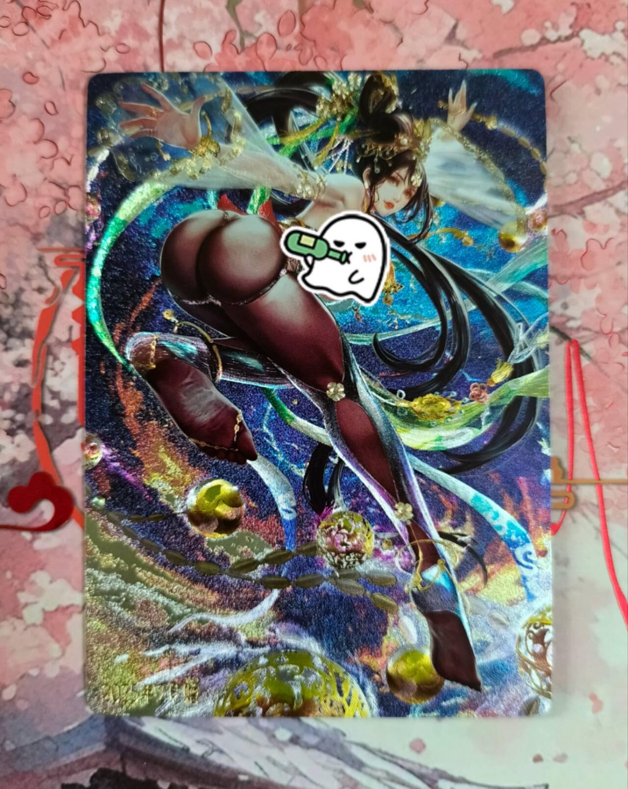 龙虎卡牌第IIIXV场 （无佣金，满120包邮，欢迎送拍） 粗闪卡 卡玩帕克满赠卡 樊瑞姬