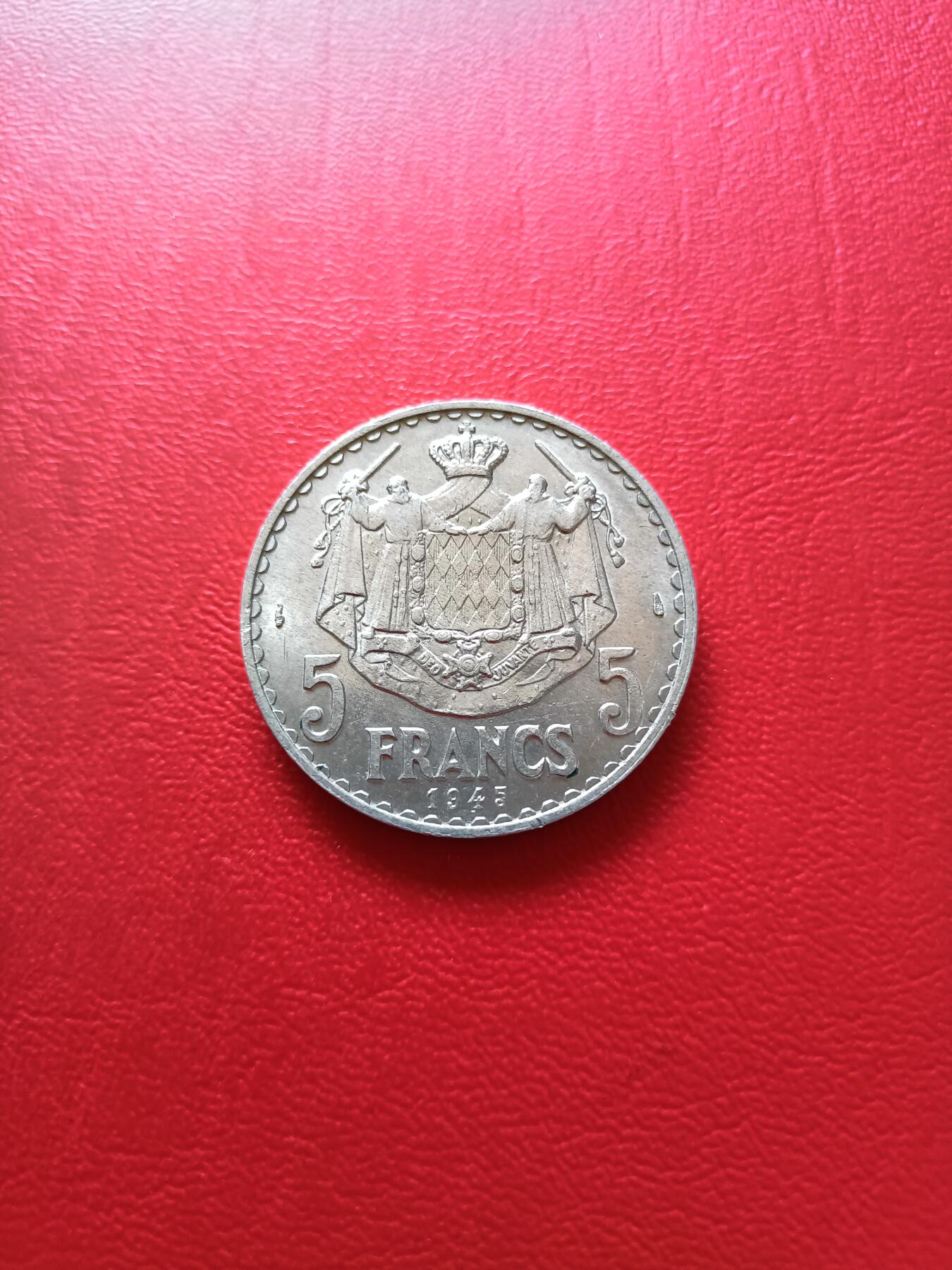 【云涧收藏】第二十三场 摩纳哥1945年3枚套，BU