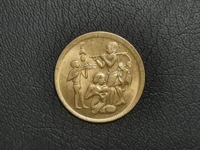 精美卫国战争胜利系列纪念钞币以及世界各国钱币专场 - M21精美原光埃及米莉姆纪念币