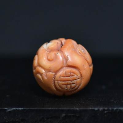 【良泉】第三十二期【直播场】5月8日晚19.30点开拍！200组，西方古代钱币、日本杂项专场 - 【日本】高级珠子，对孔约18毫米