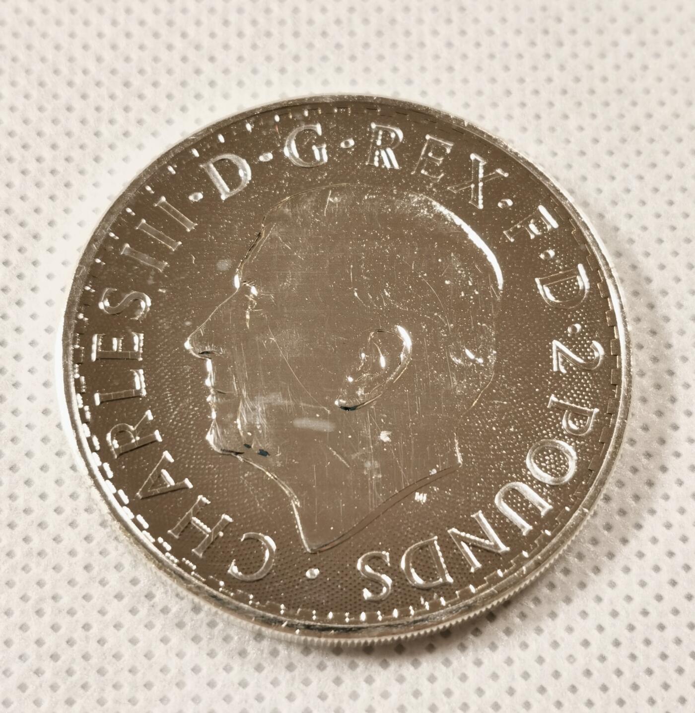  甄臻铺-世界币章拍卖（第15期）套币，现代银币专场。送拍享返佣金等优惠多多 英国2023年不列颠女神纪念银币2英镑，查尔斯三世，1盎司银