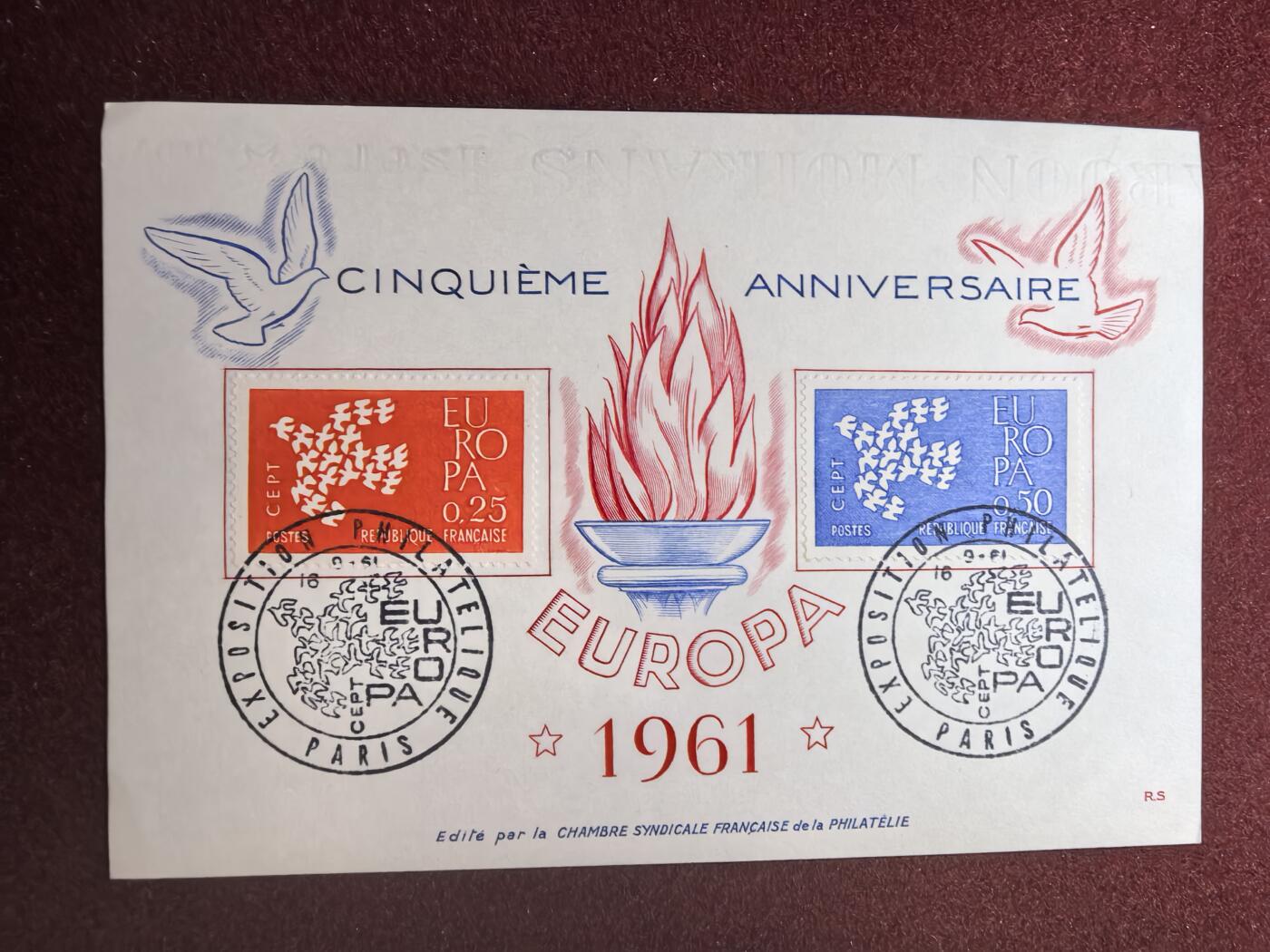联合阁邮币社™ ——“精品多国邮品” 1961年 雕刻版 太平鸟