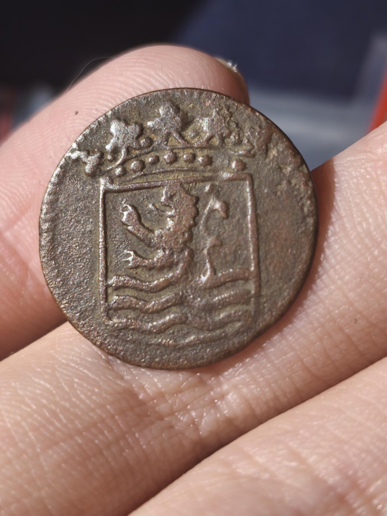 星盘世界钱币《穿越千年时光来到你的藏匣 》--5.9全球珍币拍卖夜 荷兰东印度公司泽兰省杜伊特铜币1753年少见品种