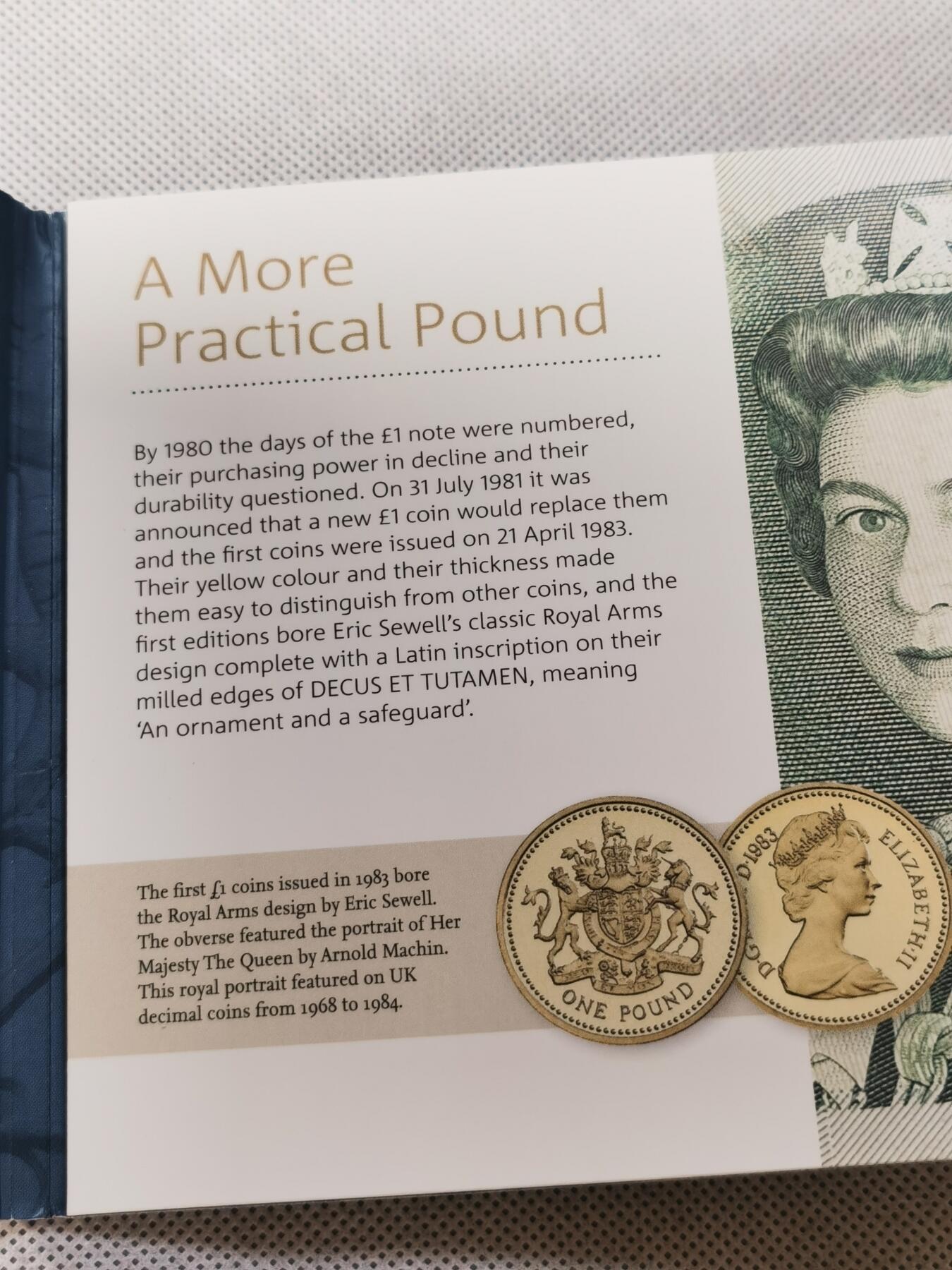  甄臻铺-世界币章拍卖（第15期）套币，现代银币专场。送拍享返佣金等优惠多多 英国2016年1英镑皇家造币厂官方册装，最后的圆形1镑