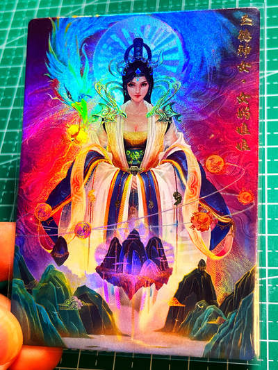 显眼宝 第13期  套卡散配专场 - 卡玩帕克封神天下第一弹折光彩闪 女娲