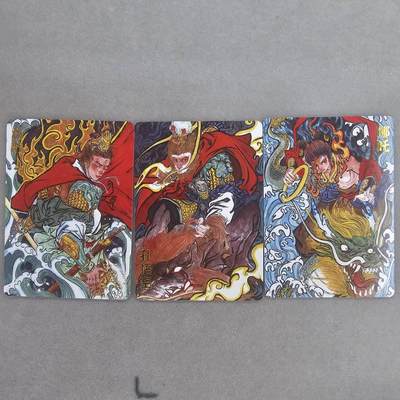 龙虎卡牌第六三场 （无佣金，周六结拍，欢迎送拍） - 普卡3张 超吉梦天命西游 天庭三反骨