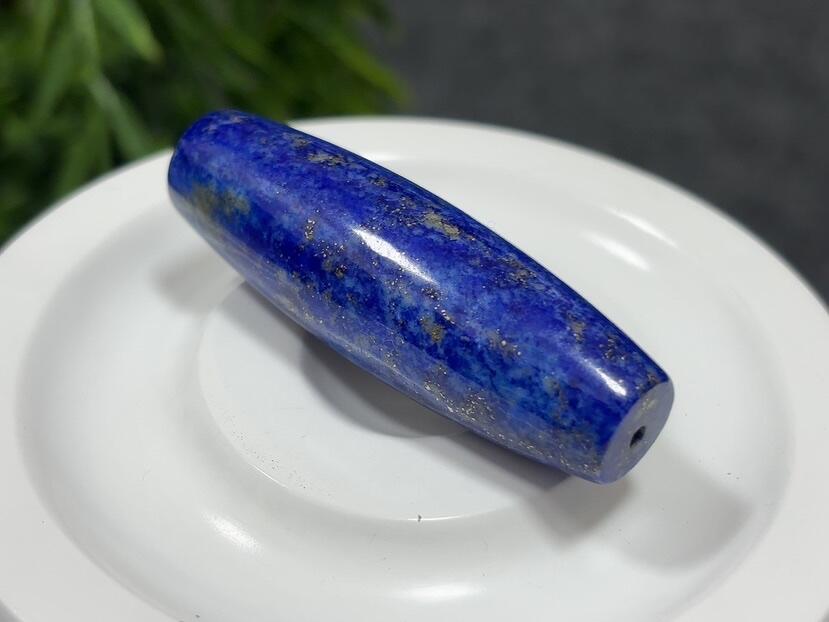 ❤️精品画面石天宝球粒带玉化手串(25067)